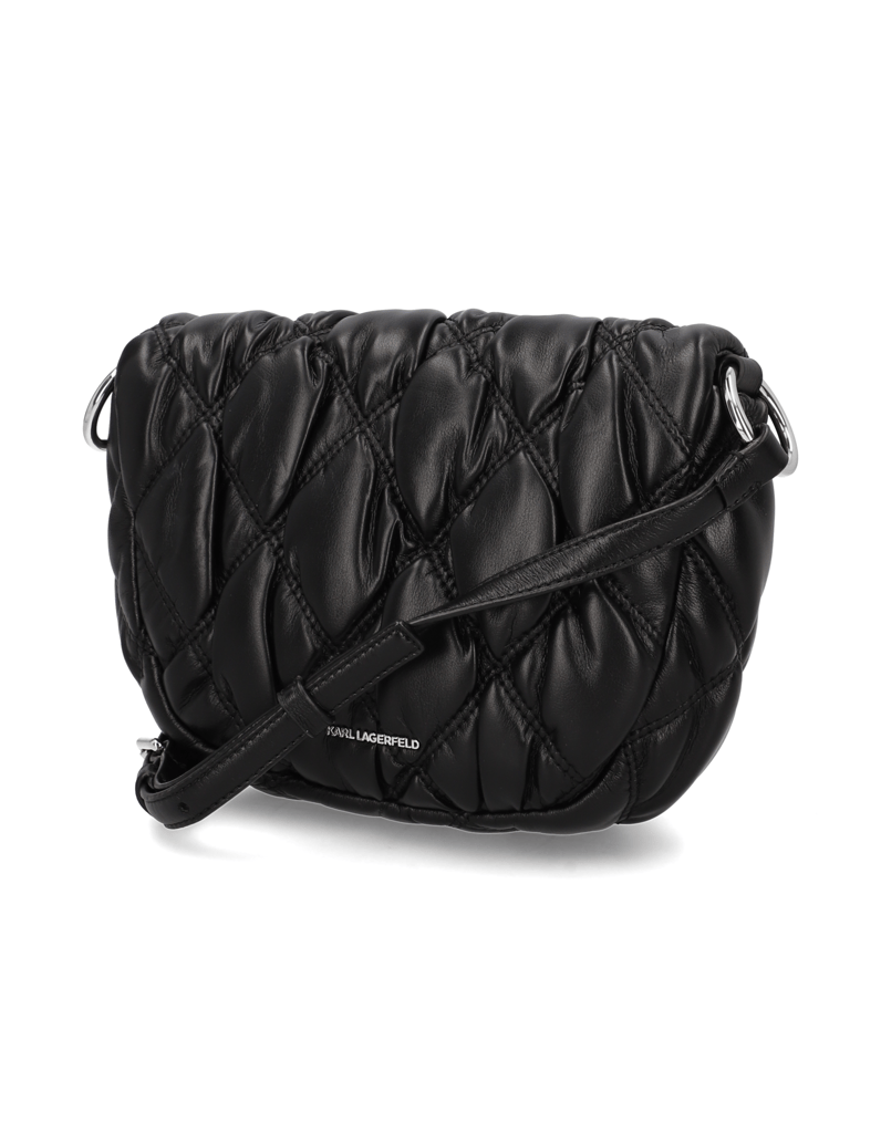 KARL-LAGERFELD-torbica-čez-ramo-črna