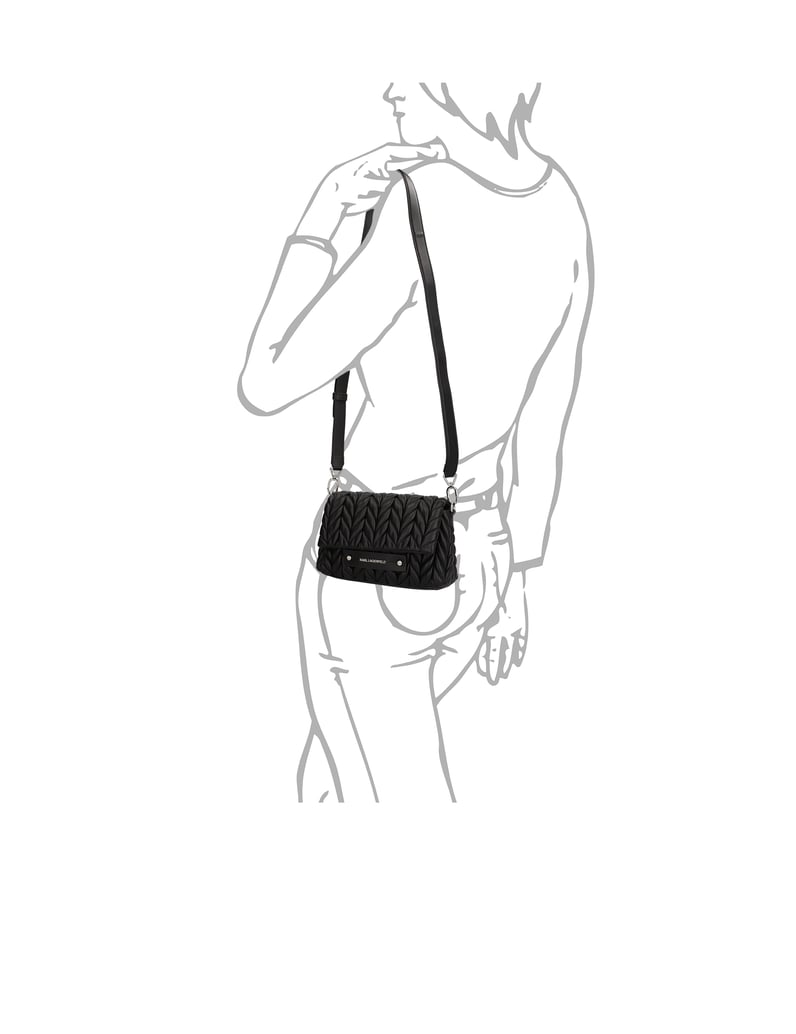 KARL-LAGERFELD-taška-cez-rameno-čierna