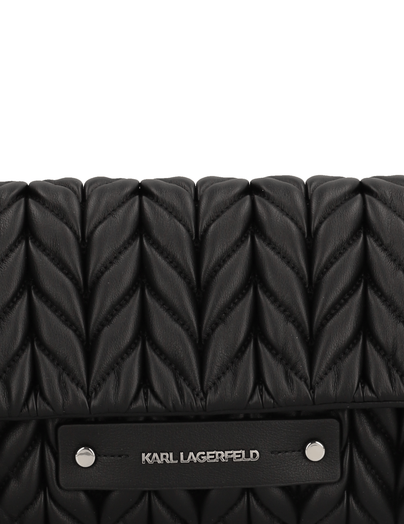 KARL-LAGERFELD-taška-cez-rameno-čierna