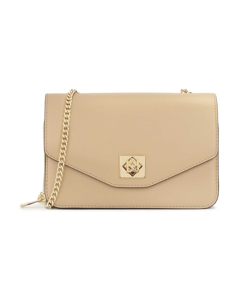 Kazar-Beige-Akkordeon-Posttasche-mit-Klappe-beige