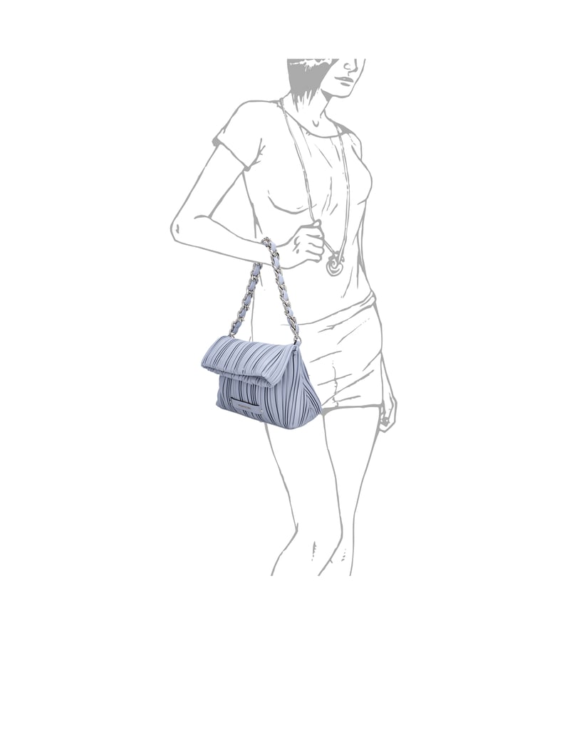 KARL-LAGERFELD-k/kushion-chain-sm-fold-tote