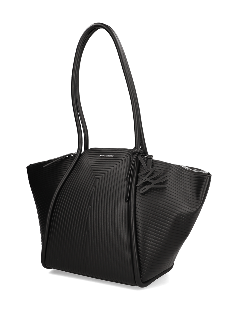 KARL-LAGERFELD-K/WELLEN-MD-TOTE-schwarz