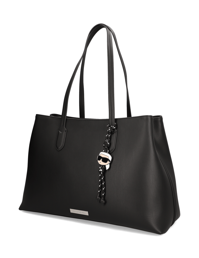 KARL-LAGERFELD-IKON-SMOOTH-LG-TOTE-schwarz
