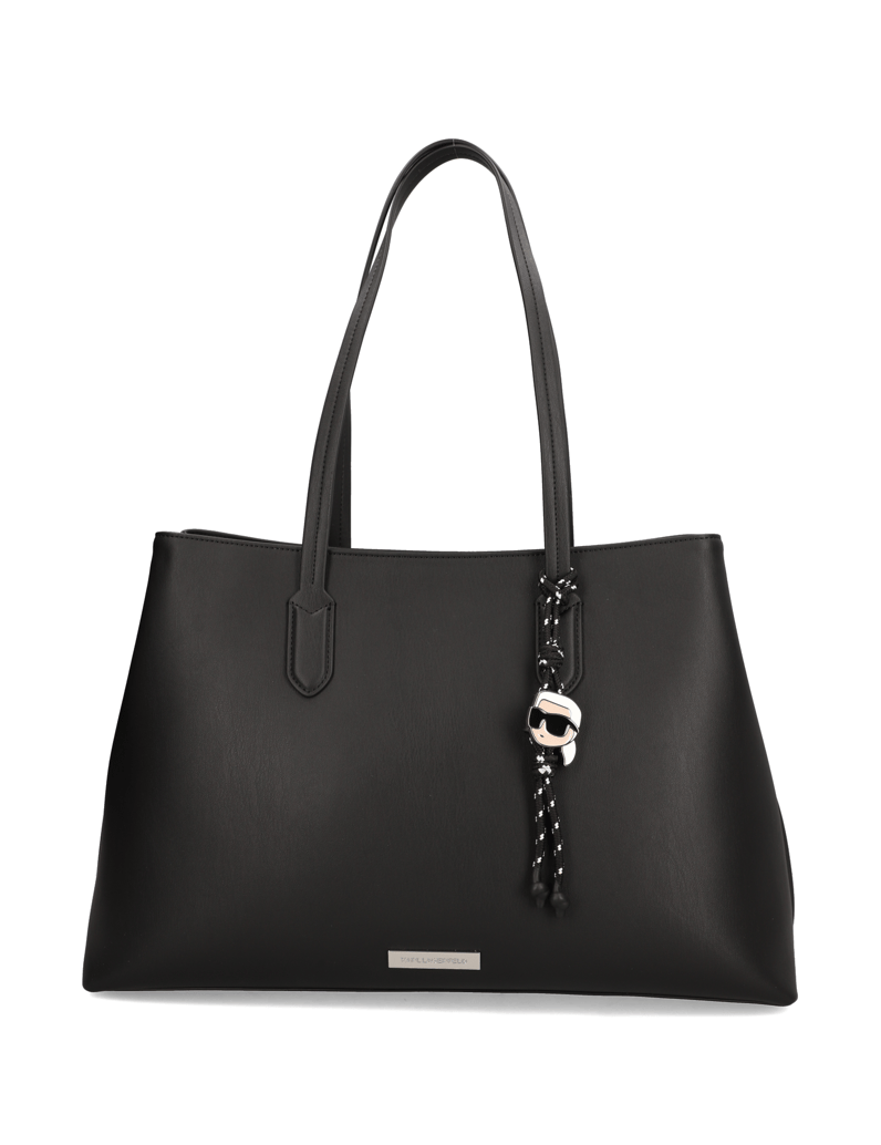 KARL-LAGERFELD-IKON-SMOOTH-LG-TOTE-schwarz