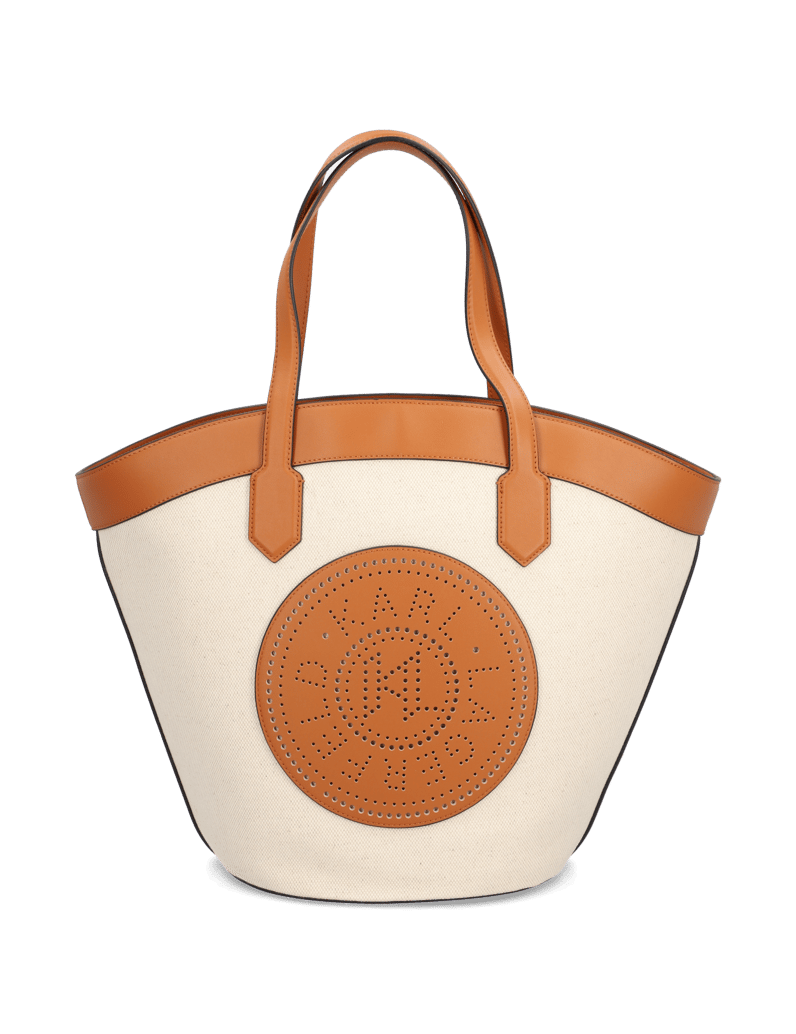 KARL-LAGERFELD-K/TULIP-MD-TOTE-CANVAS