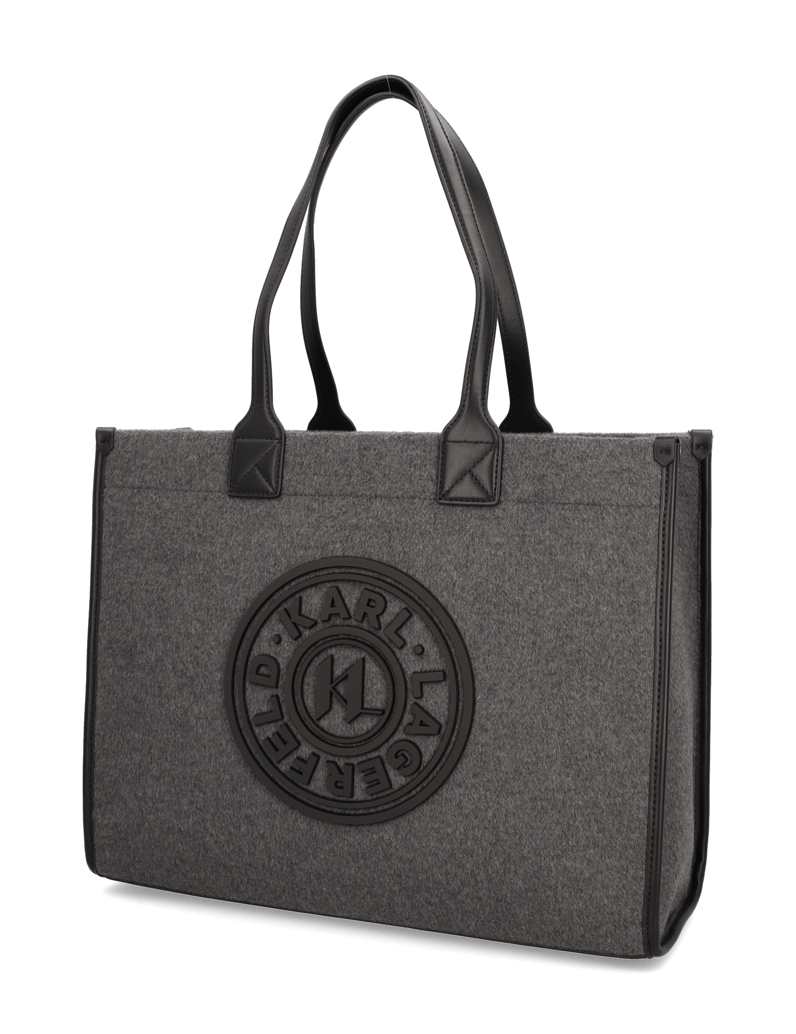 KARL-LAGERFELD-k/skuare-lg-tote-felt