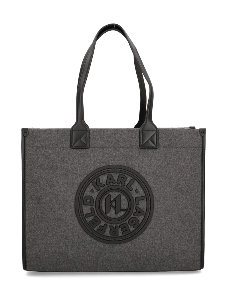 KARL-LAGERFELD-k/skuare-lg-tote-felt