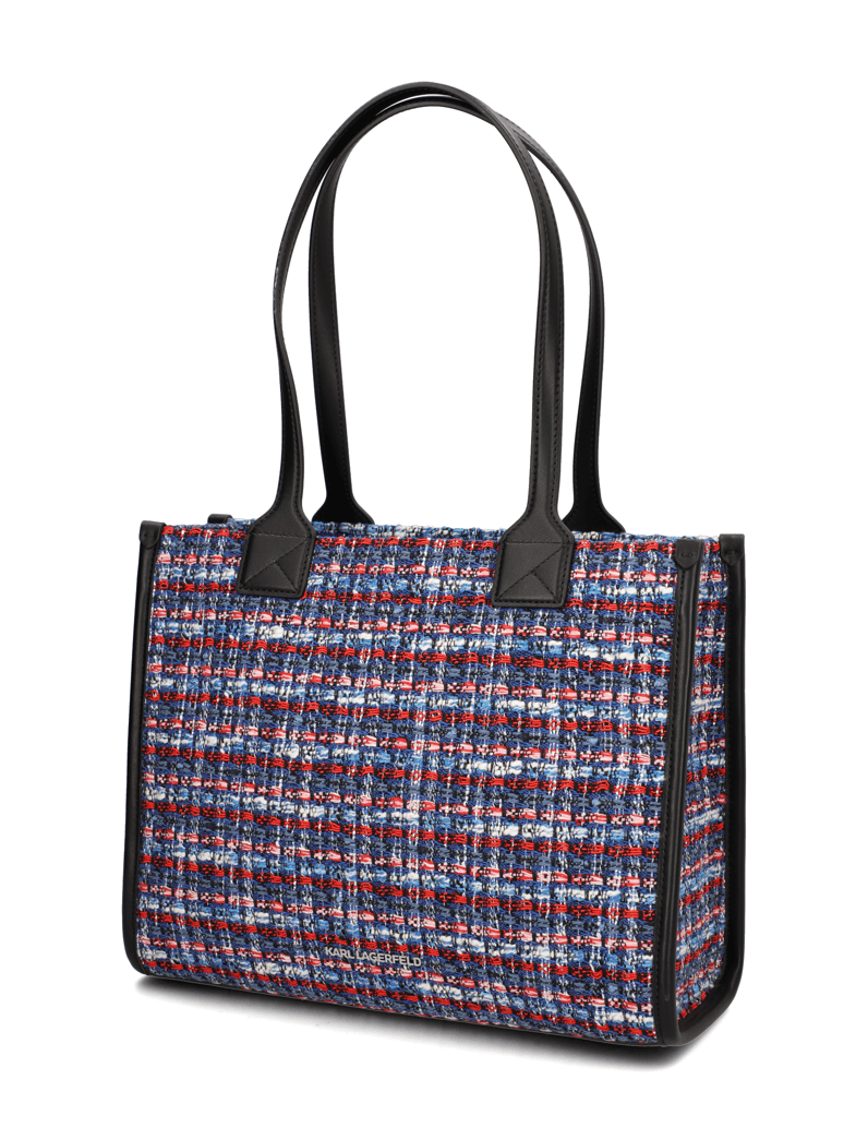 KARL-LAGERFELD-kabelka-Shopper-modrá