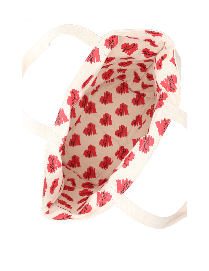 KARL-LAGERFELD-kabelka-Shopper-béžová