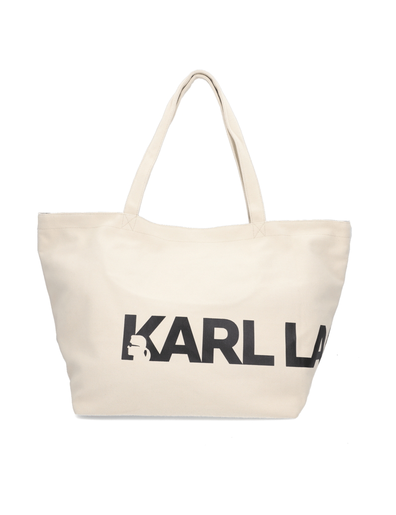 KARL-LAGERFELD-K/Essential-Big-Logo-shopper-beige