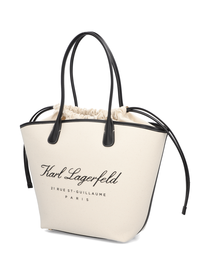 KARL-LAGERFELD-nakupovalna-torba-bež