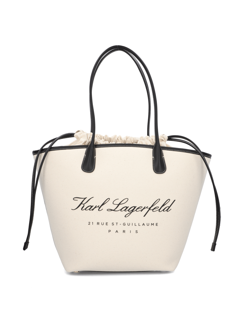 KARL-LAGERFELD-nakupovalna-torba-bež