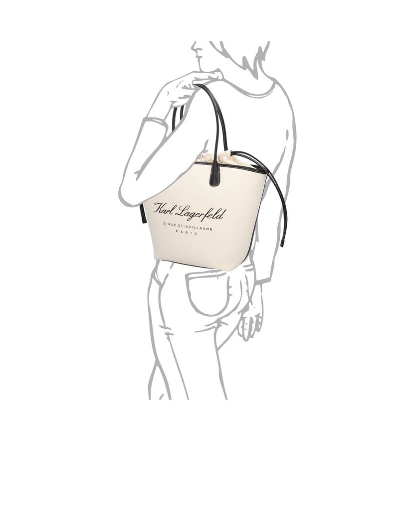 KARL-LAGERFELD-nakupovalna-torba-bež