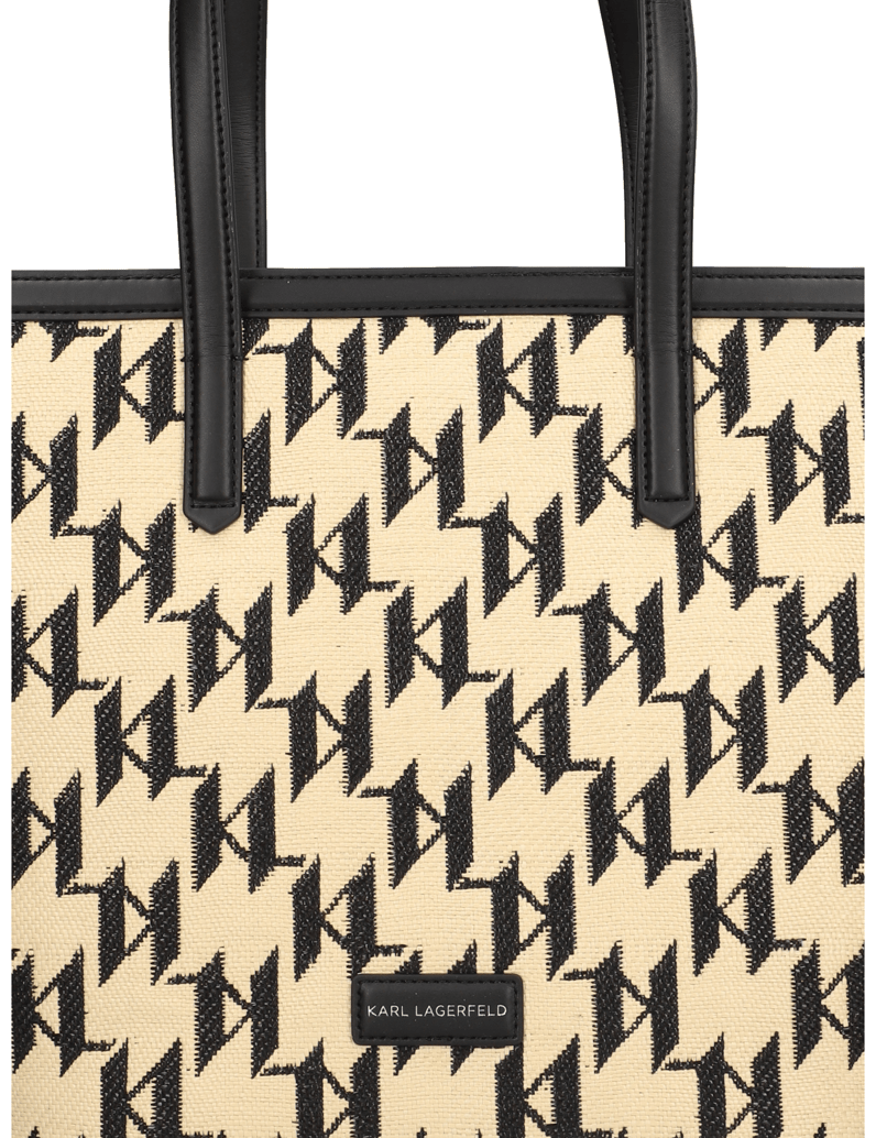 KARL-LAGERFELD-nakupovalna-torba-bež