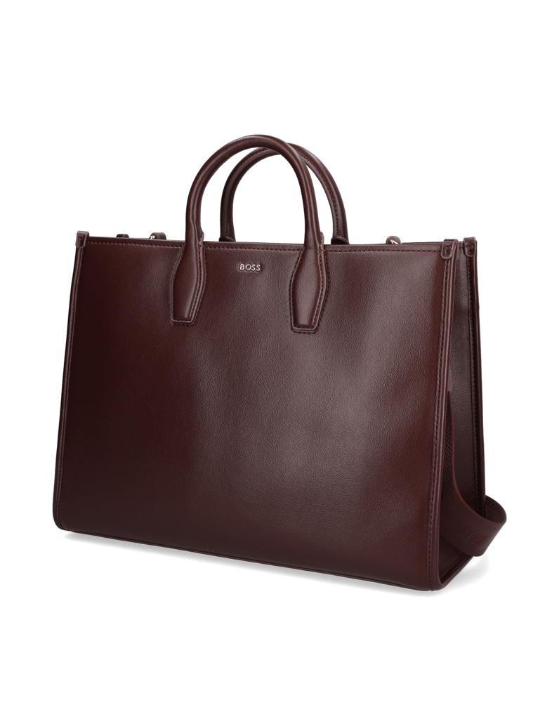 BOSS-kabelka-Shopper-červená