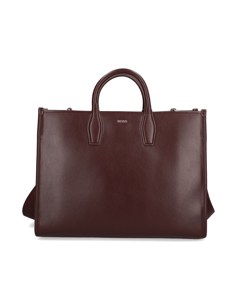 BOSS-kabelka-Shopper-červená