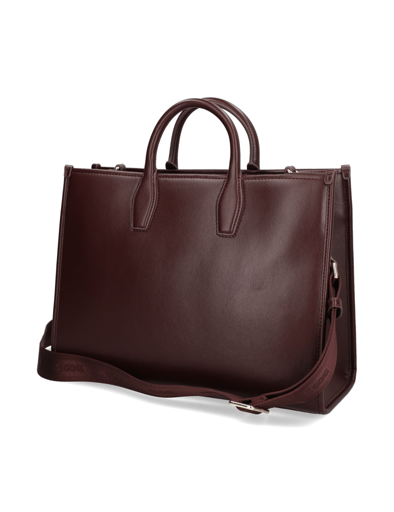 BOSS-kabelka-Shopper-červená