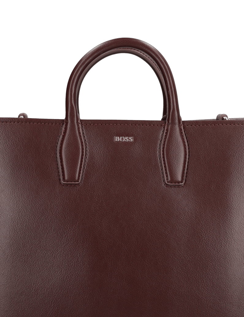 BOSS-kabelka-Shopper-červená