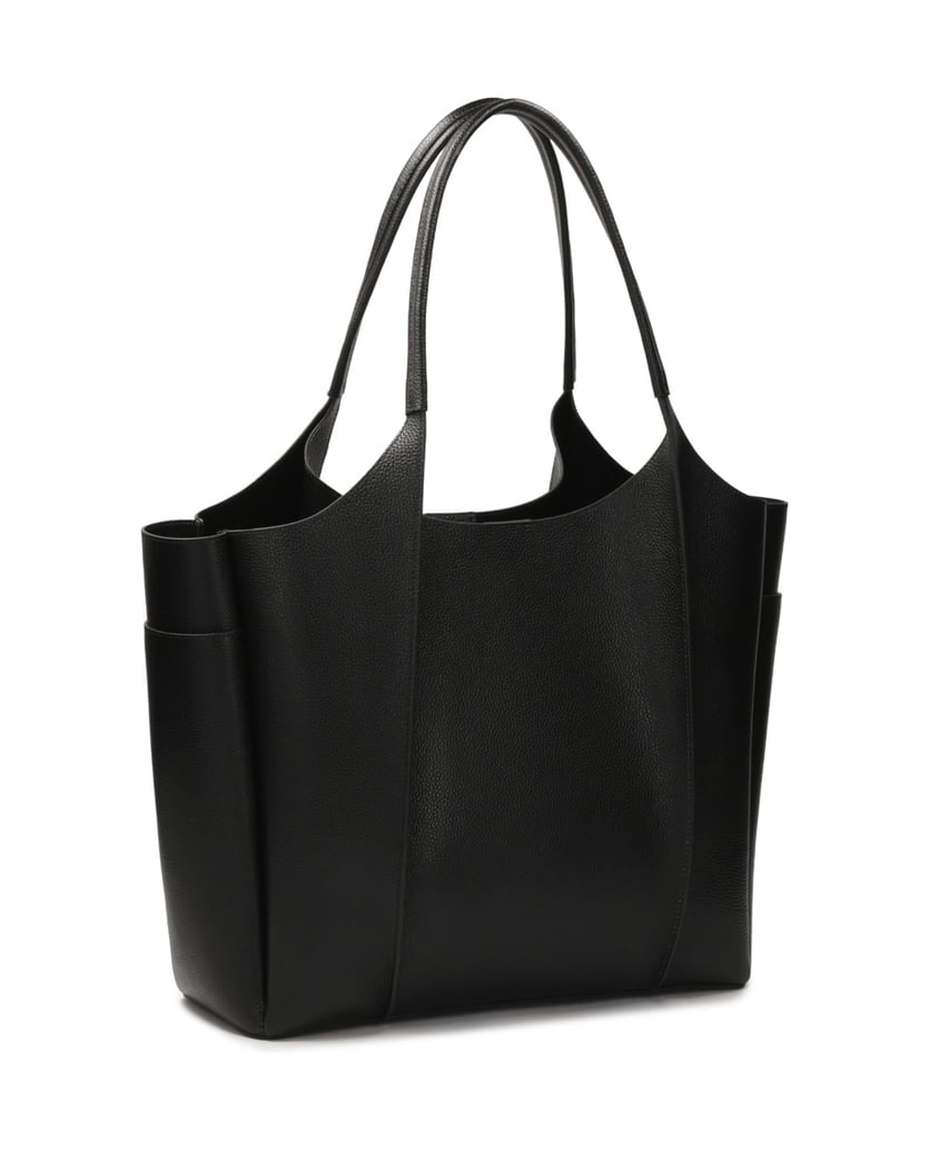 Kazar-Large-black-handbag-with-silver-hardware-čierna