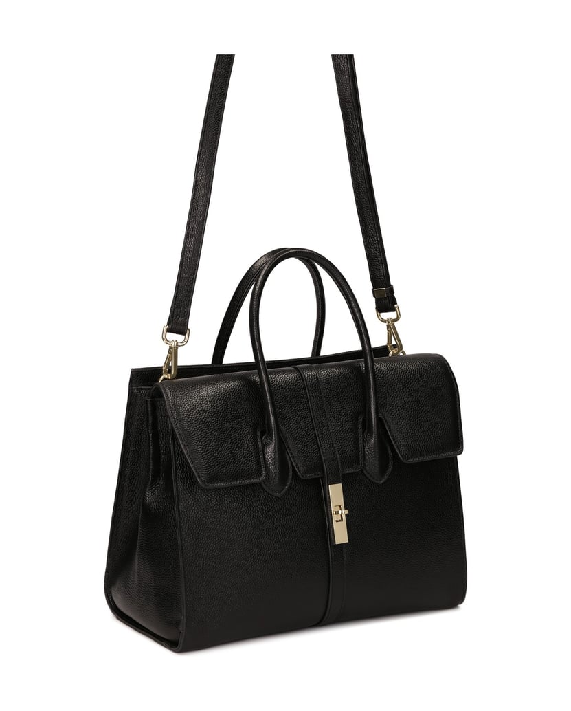 Kazar-Elegant-black-fashion-handbag-čierna