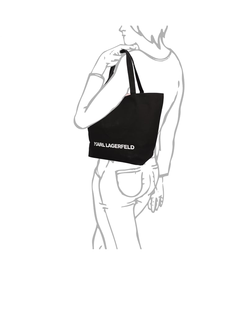 KARL-LAGERFELD-IKON-3SIDES-CHOUP-REV-SHOPPER-čierna