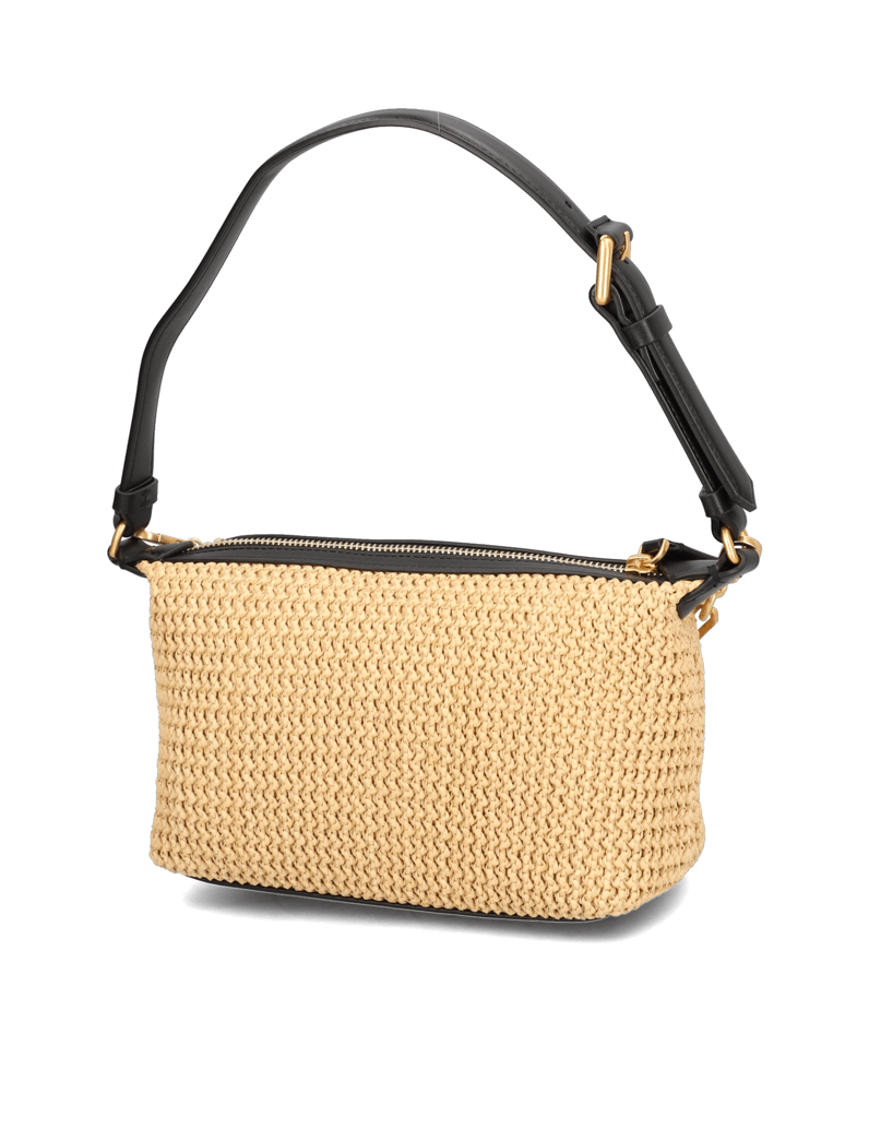 KARL-LAGERFELD-K/KUSHION-RAFFIA-SM-BAGUETTE