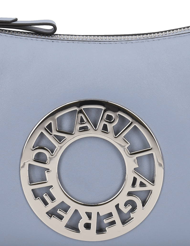 KARL-LAGERFELD-k/disk-sm-zip-shoulderbag