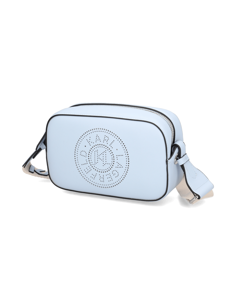 KARL-LAGERFELD-k/circle-camerabag-perforated