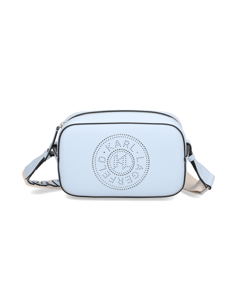 KARL-LAGERFELD-k/circle-camerabag-perforated