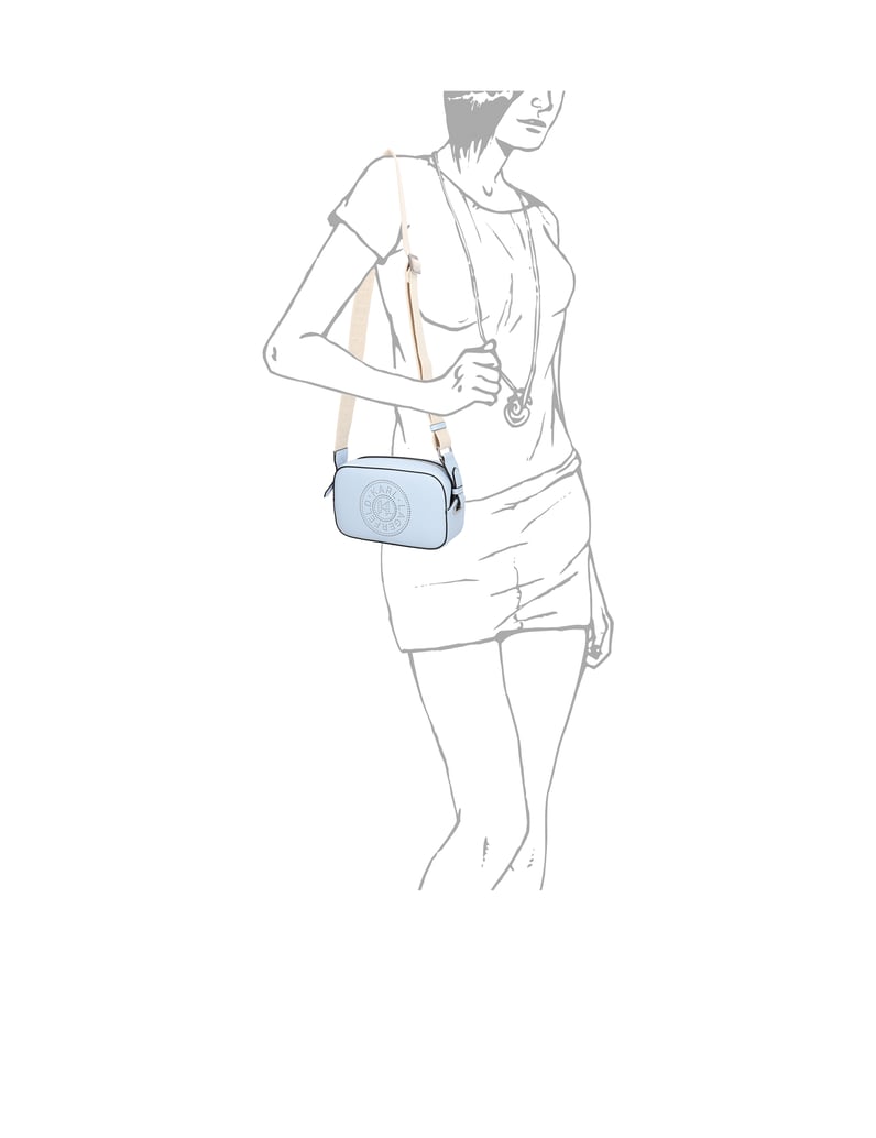 KARL-LAGERFELD-k/circle-camerabag-perforated