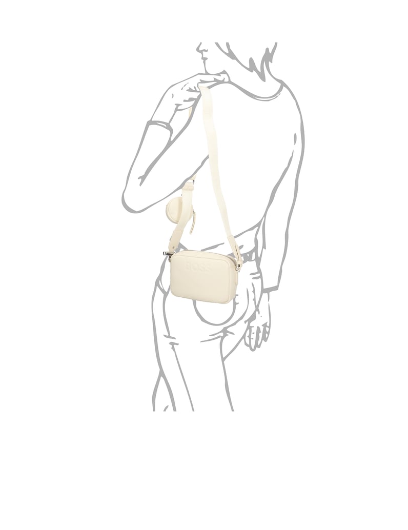 BOSS-malá-taška-biela