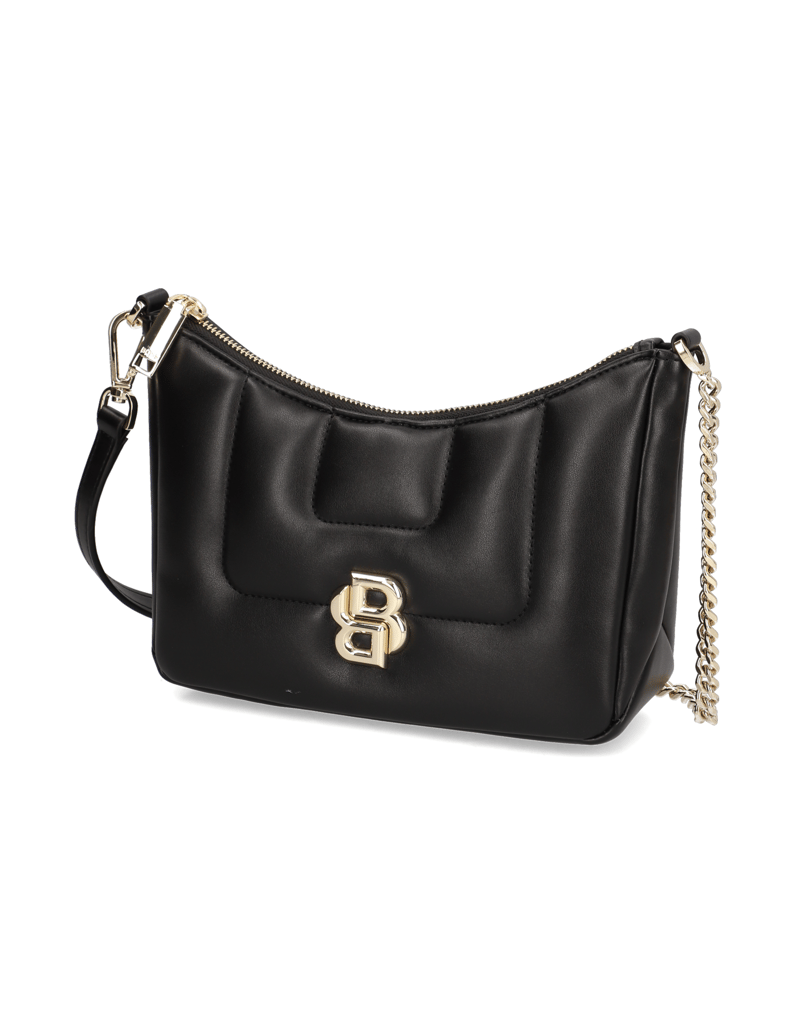 BOSS-Lederimitat-Mini-Bag-schwarz