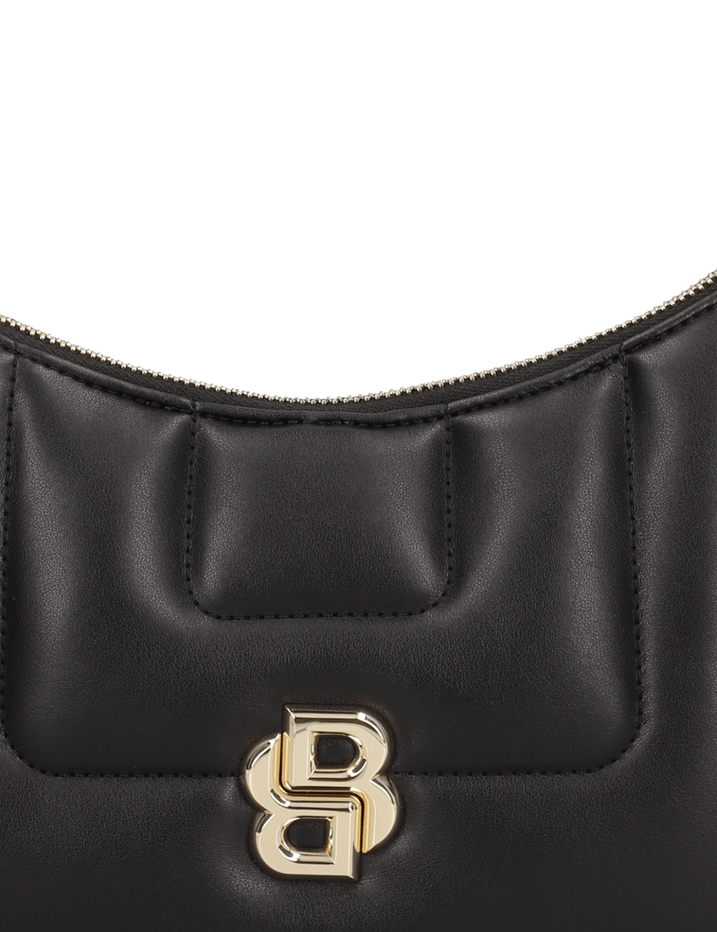 BOSS-Lederimitat-Mini-Bag-schwarz