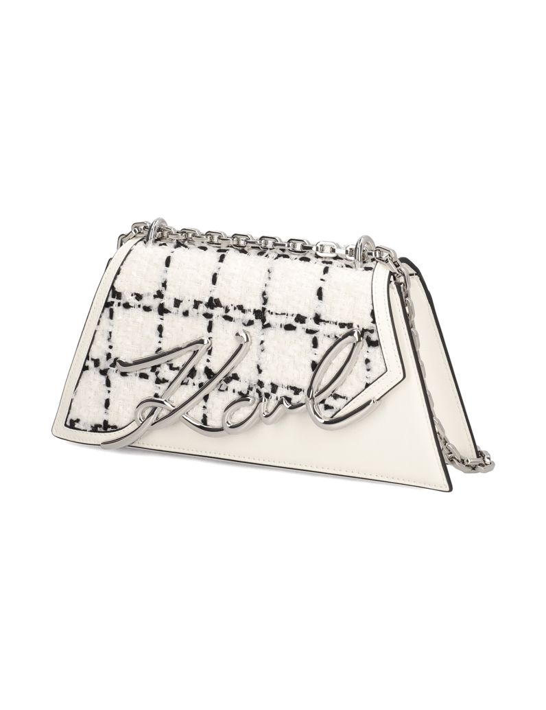 KARL-LAGERFELD-K/SIGNATURE-2.0-BOUCLE-SB-DB-weiss