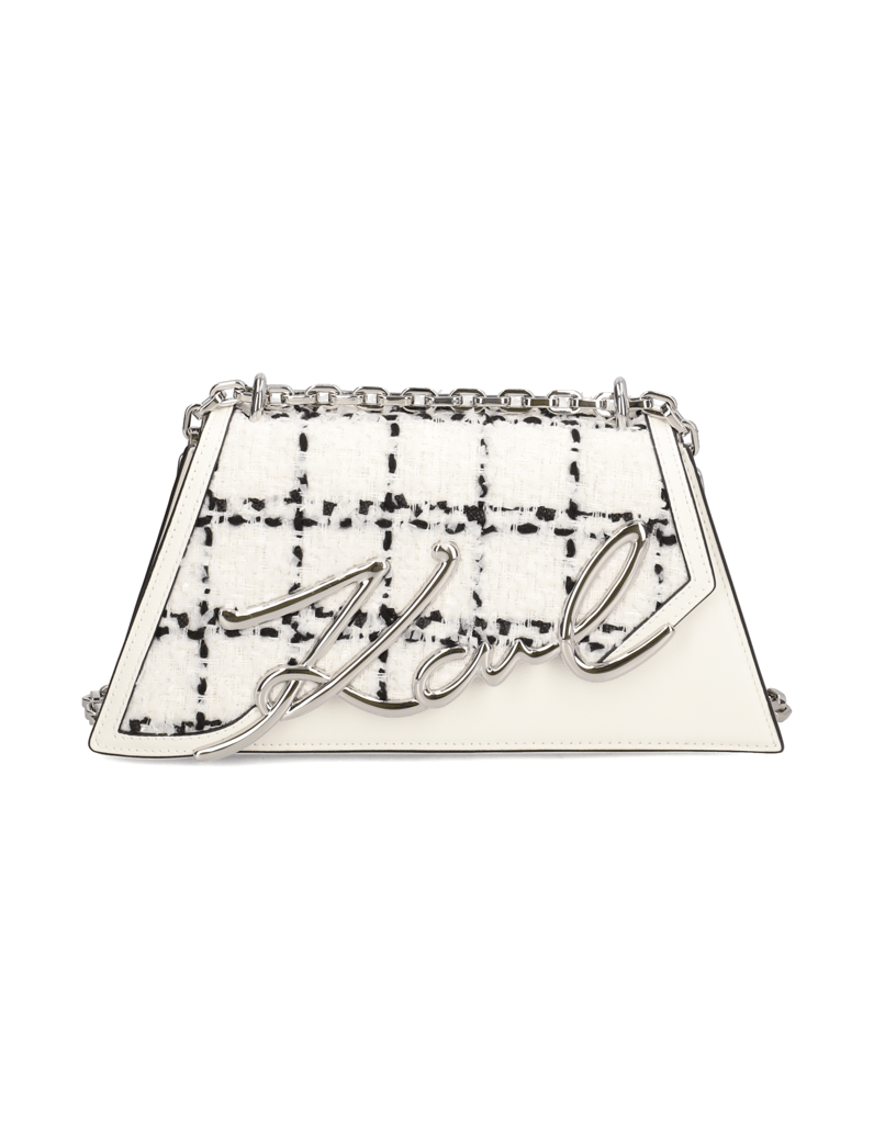 KARL-LAGERFELD-K/SIGNATURE-2.0-BOUCLE-SB-DB-weiss