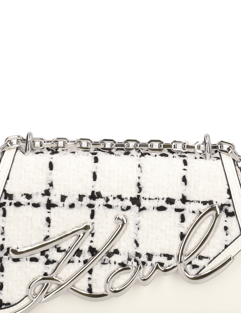 KARL-LAGERFELD-K/SIGNATURE-2.0-BOUCLE-SB-DB-weiss
