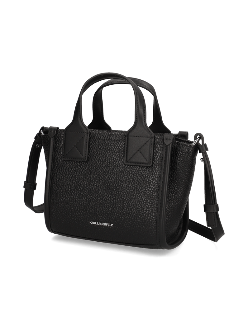 KARL-LAGERFELD-mini-torbica-črna