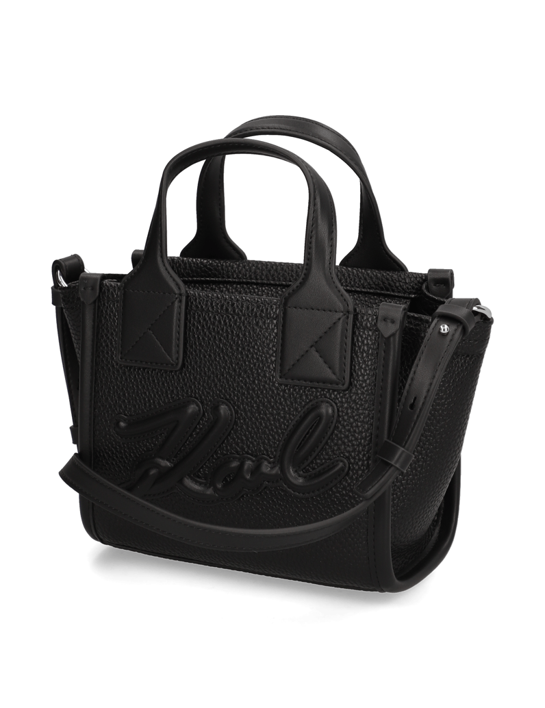 KARL-LAGERFELD-mini-torbica-črna