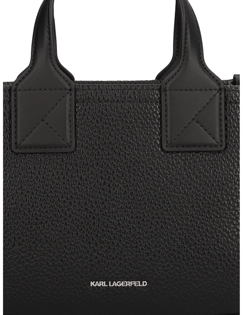 KARL-LAGERFELD-mini-torbica-črna