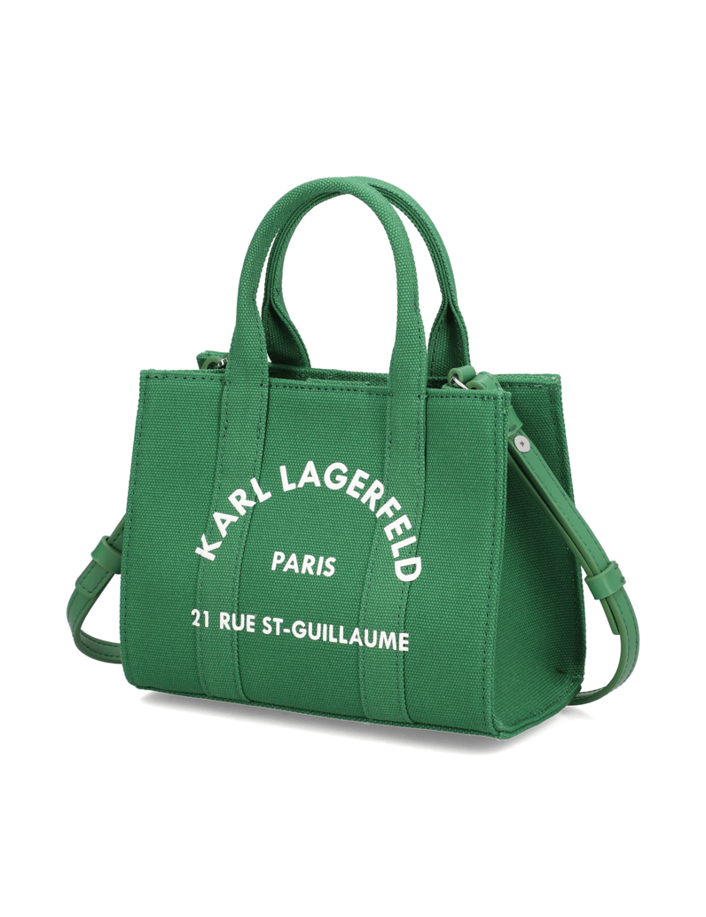 KARL-LAGERFELD-K/RSG-SQUARE-MINI-E/W-TOTE-zelena