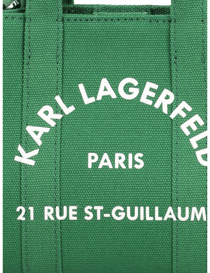 KARL-LAGERFELD-K/RSG-SQUARE-MINI-E/W-TOTE-zelena