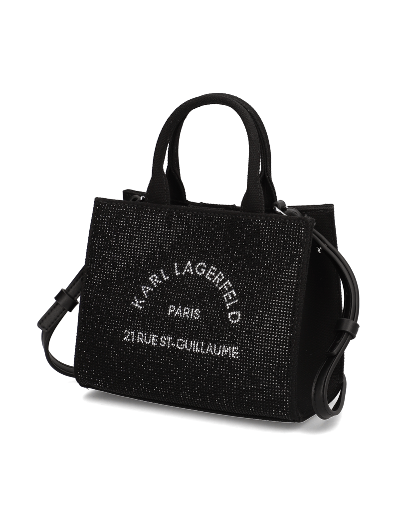 KARL-LAGERFELD-K/RSG-MINI-SQUARE-RH-TOTE-černá
