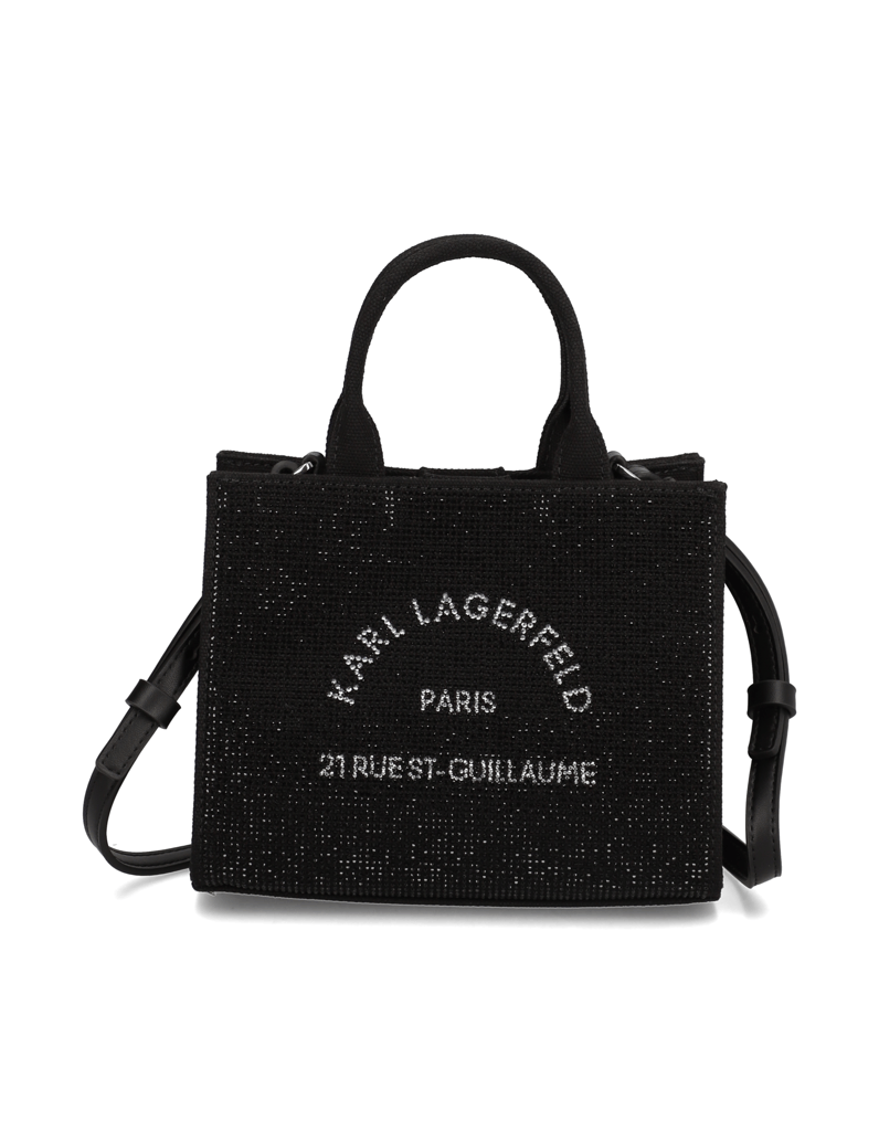 KARL-LAGERFELD-K/RSG-MINI-SQUARE-RH-TOTE-černá