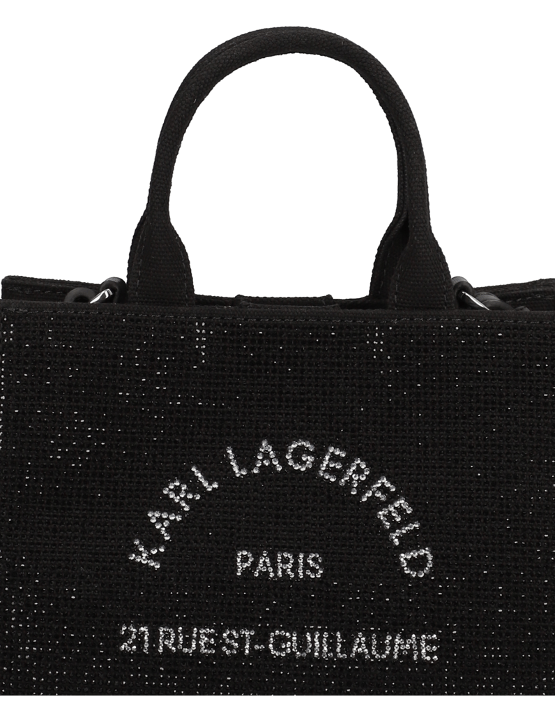 KARL-LAGERFELD-K/RSG-MINI-SQUARE-RH-TOTE-černá