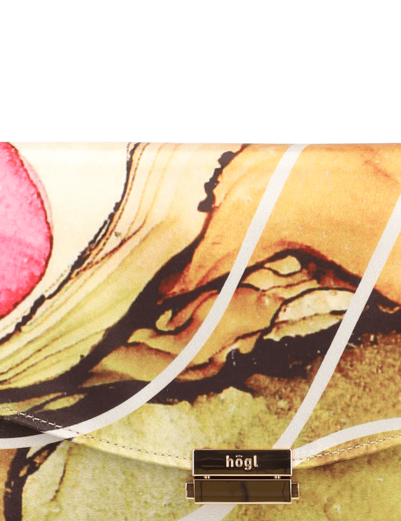 Högl-tekstil-clutch-torbica-večbarvno