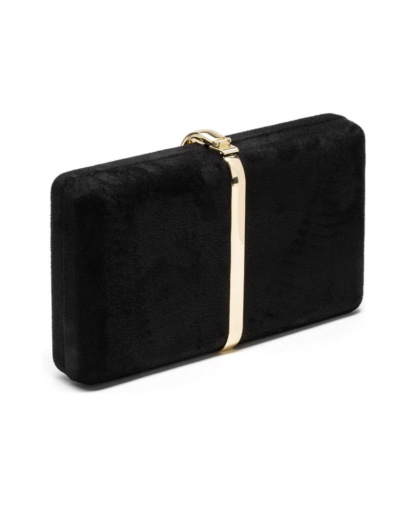 Kazar-Ladies-black-clutch-bag-čierna