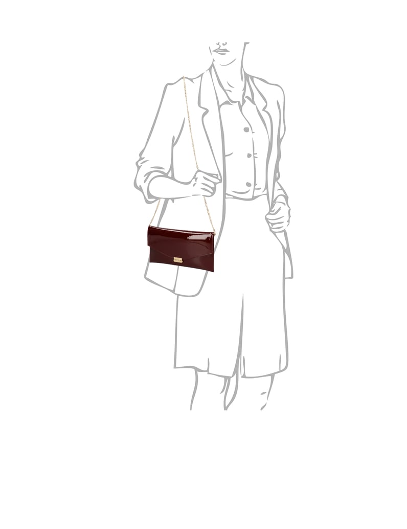 Högl-clutch-torbica-črna