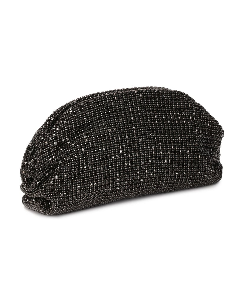 Kazar-Shiny-pouch-bag-strieborná