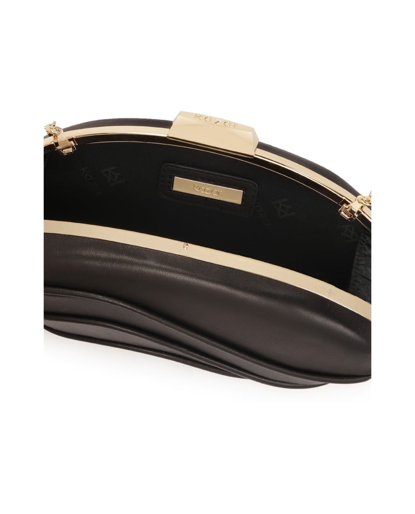 Kazar-Schicke-schwarze-ellipsenförmige-Clutch--schwarz