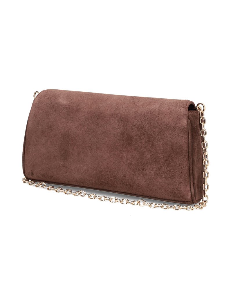 Högl-clutch-torbica-rjava